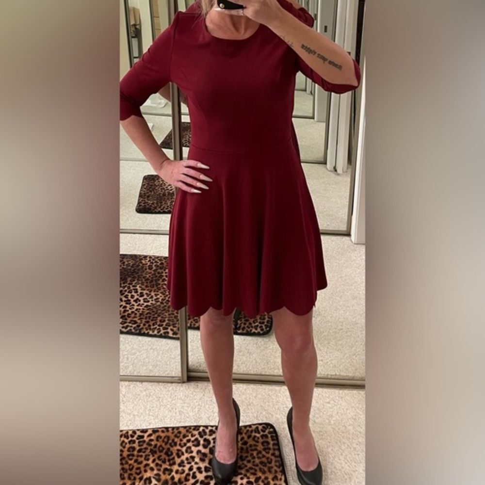Lulus dress with scalloped detail at edge. Size medium​